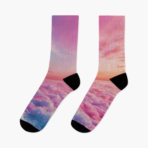 Item preview, Vibrant Pastel Pink Cotton Clouds designed and sold by SassyArtistry.
