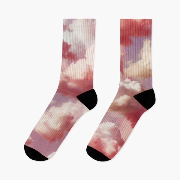 Item preview, Vibrant Dreamy Pastel Pink Cotton Clouds Sky designed and sold by SassyArtistry.