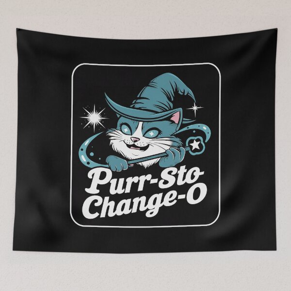 Item preview, Kawaii Wizard Cat  designed and sold by Witty Shirts.