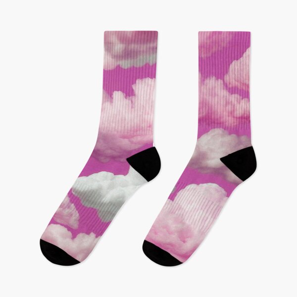 Item preview, Vibrant Dreamy Pastel Hot Pink Cotton Clouds Sky designed and sold by SassyArtistry.
