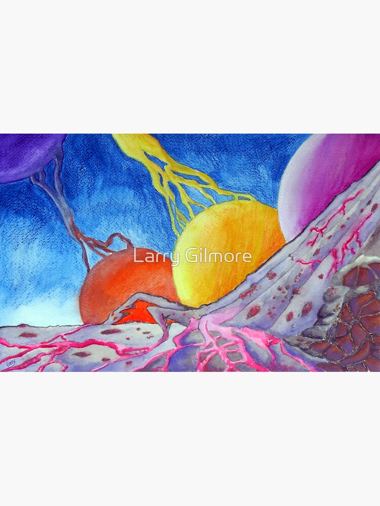 Thumbnail 7 of 7, Framed Art Print, Electric Planet designed and sold by LazzaG59.