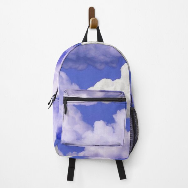 Item preview, Vibrant Dreamy Pastel Blue Cotton Clouds Sky designed and sold by SassyArtistry.