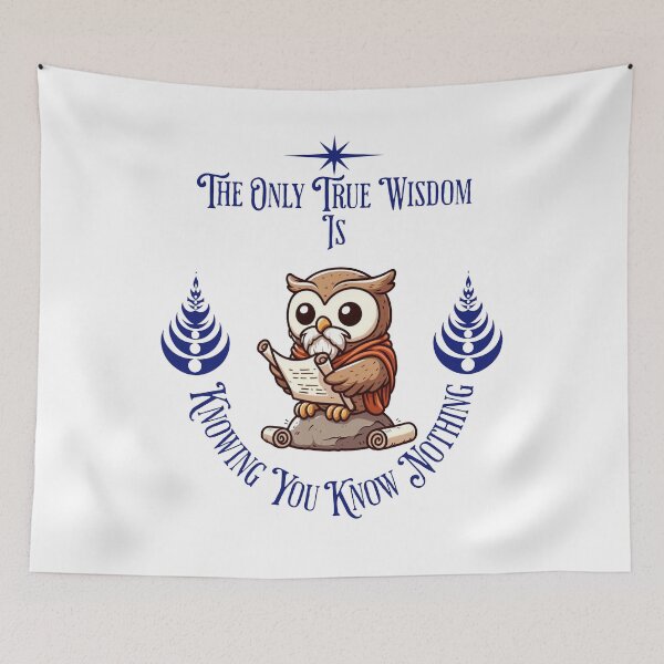 Item preview, Socrates Owl designed and sold by LemuellTrends.