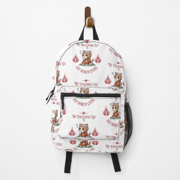 Item preview, The unexamined life is not worth living Cat designed and sold by LemuellTrends.
