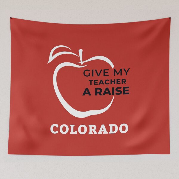 Item preview, Red for Ed Colorado - Teachers Walk Out  designed and sold by maxarus.