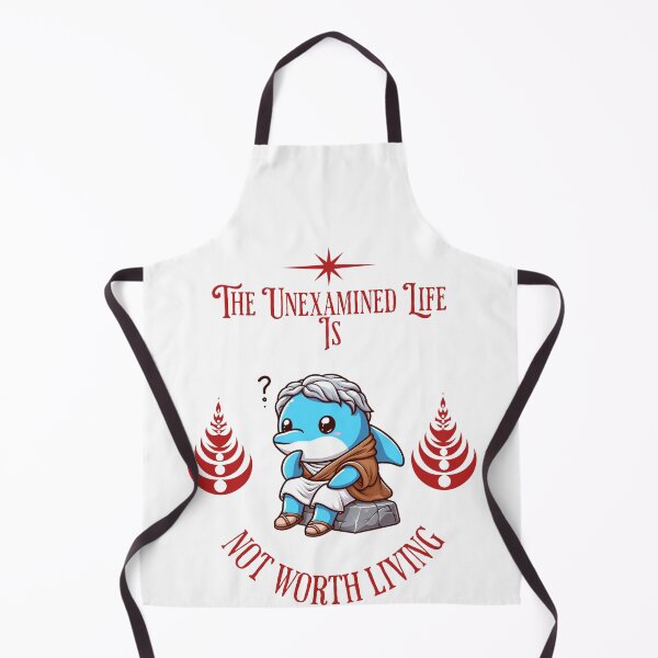 Item preview, unexamined life is not worth living Dolphin designed and sold by LemuellTrends.