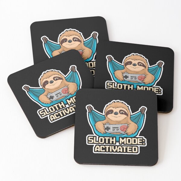 Item preview, Sloth Mode - Activated  designed and sold by Witty Shirts.