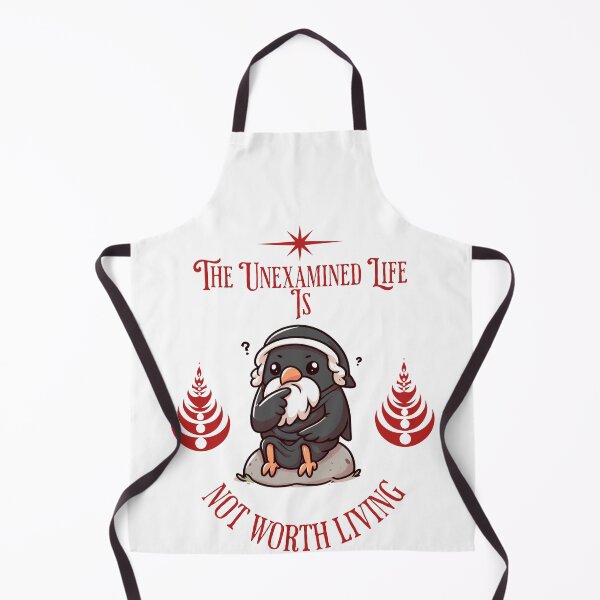 Item preview, unexamined life is not worth living Crow designed and sold by LemuellTrends.