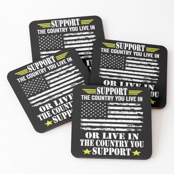 Item preview, Support the Country You Live In or Live In Where You Support designed and sold by BOUCHERIT amine.