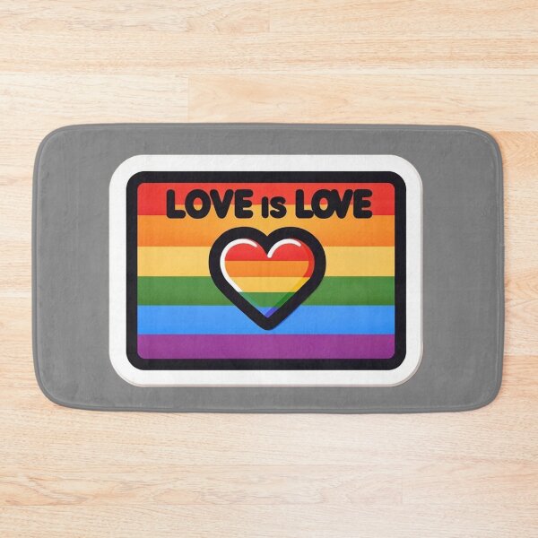 Item preview, Pride Flag: Love is Love designed and sold by PinUpPizzazz.