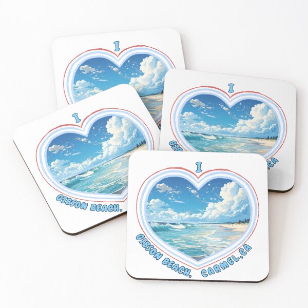 Item preview, Gibson Beach, Carmel, Ca designed and sold by BeHappyGoLucky.
