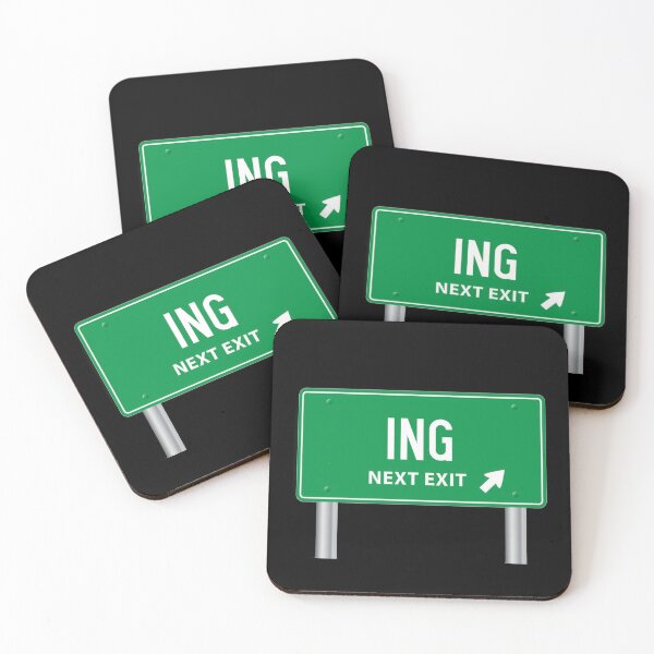 Item preview, SIGNS OF THE TIMES  EXITING designed and sold by THE AMERICAN TEEVANGELIST.