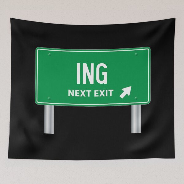 Item preview, SIGNS OF THE TIMES  EXITING designed and sold by THE AMERICAN TEEVANGELIST.