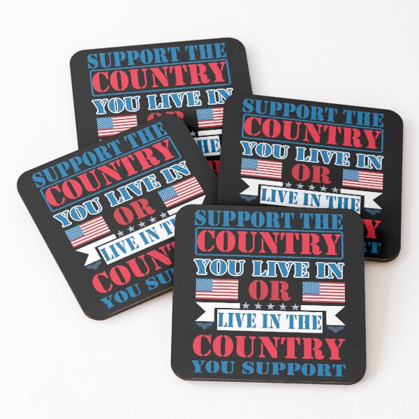 Item preview, Support the Country You Live In or Live In Where You Support designed and sold by BOUCHERIT amine.