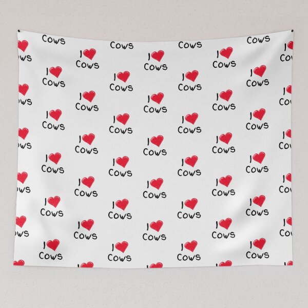 Item preview, I Love Cows (Black Writing)  designed and sold by Kaylews_Designs.
