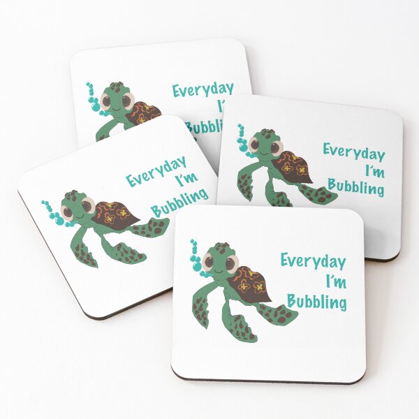 Item preview, Everyday Im Bubbling- Turtle designed and sold by Anique's Myles Art.