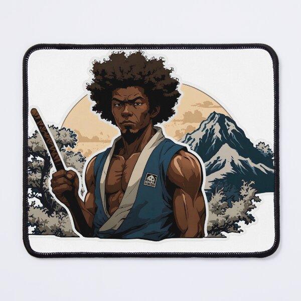 Item preview, Black Samurai: Hokusai-Inspired Sticker Collection designed and sold by Facilita.