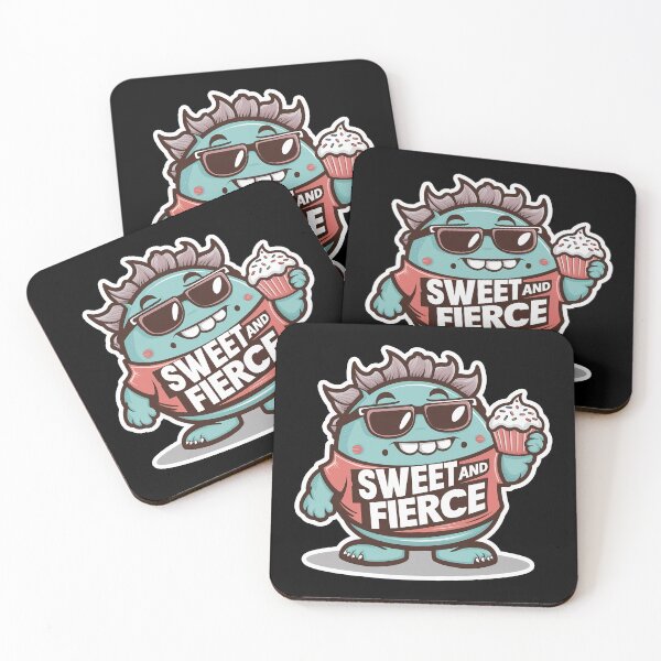 Item preview, Sweet and Fierce Kawaii T-Shirt  designed and sold by Witty Shirts.