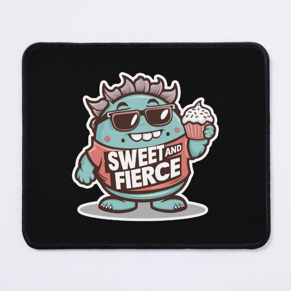 Item preview, Sweet and Fierce Kawaii T-Shirt  designed and sold by Witty Shirts.