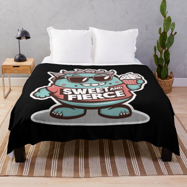 Item preview, Sweet and Fierce Kawaii T-Shirt designed and sold by Witty Shirts.
