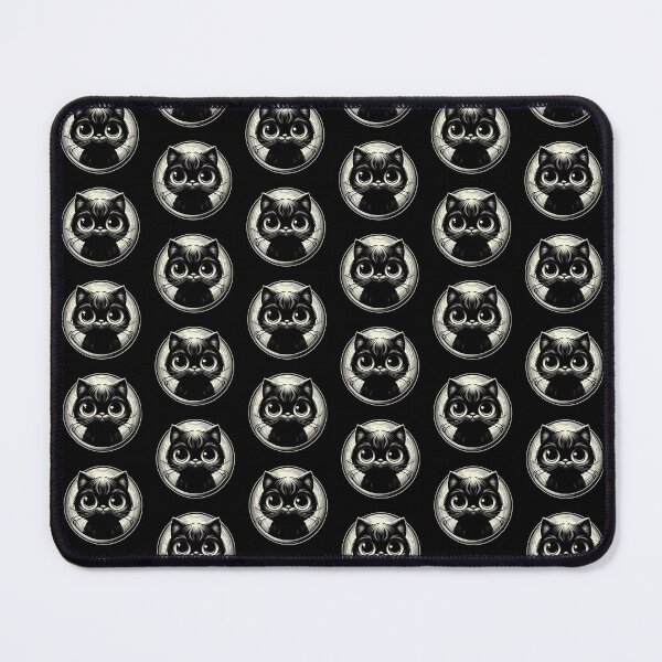 Item preview, black cat observer animation/drawing designed and sold by NewWave012.