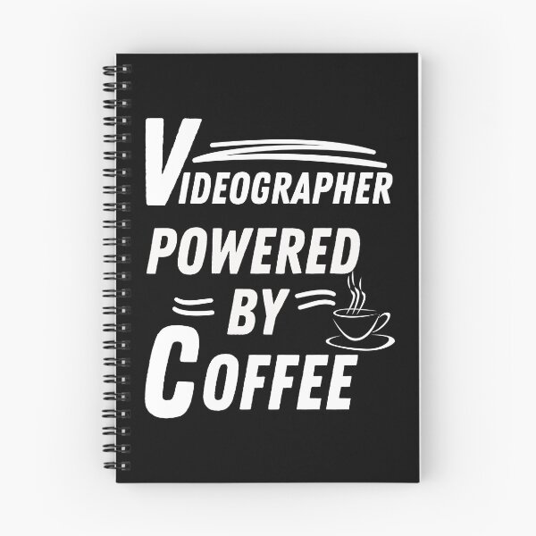 Item preview, Videographer powered by coffee designed and sold by annoying-shirts.
