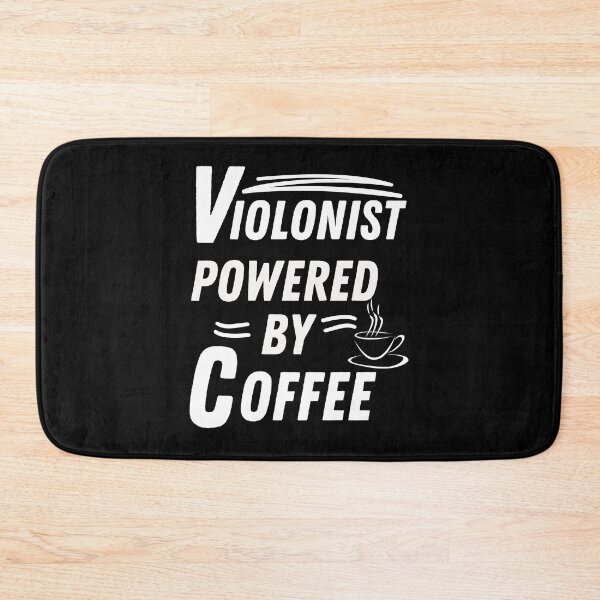 Item preview, Violinist powered by coffee designed and sold by annoying-shirts.