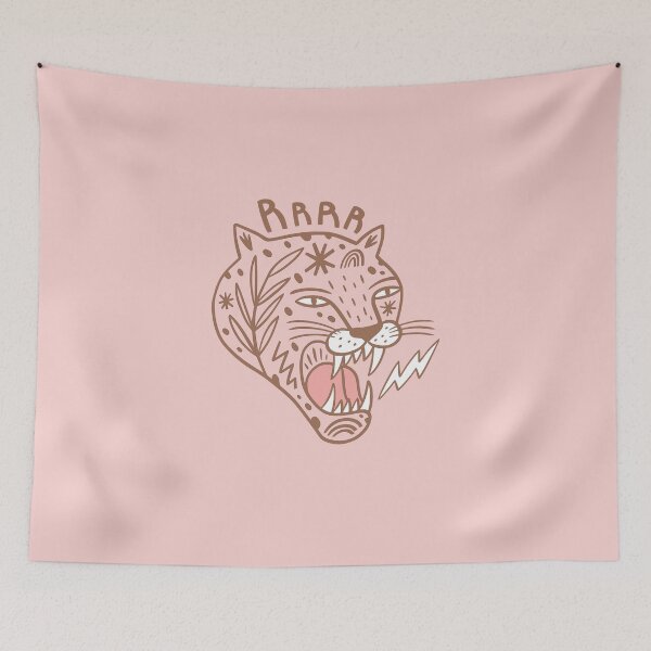 Item preview, Fierce Leopard and Lightning designed and sold by Corinne Alexa Jackson.