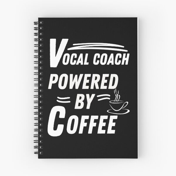 Item preview, Vocal coach powered by coffee designed and sold by annoying-shirts.