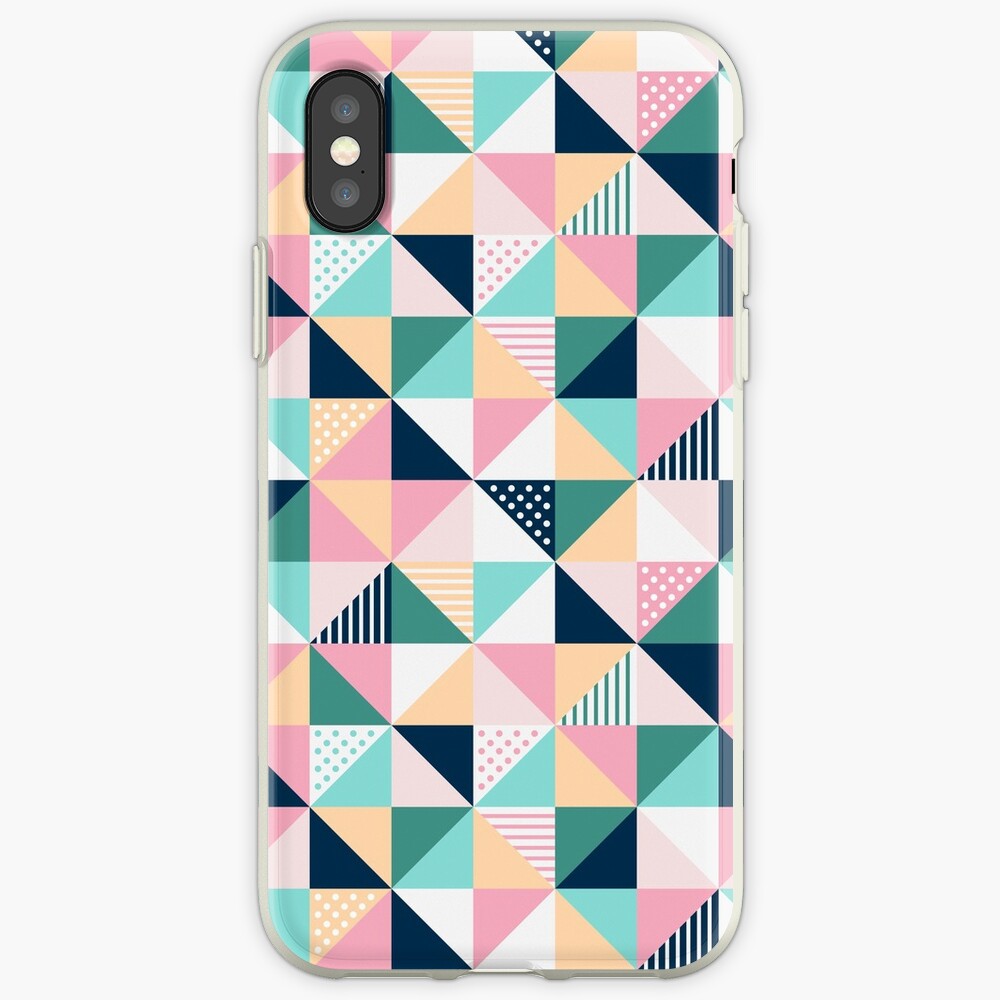 "Geometric Pattern colorful Iphone Android Phone Cases Geometric