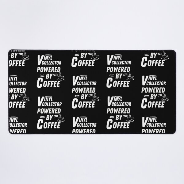 Item preview, Vinyl collector powered by coffee designed and sold by annoying-shirts.