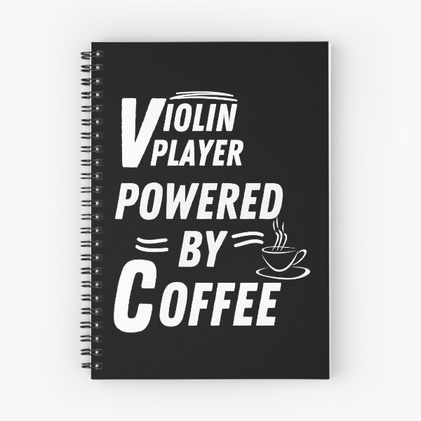 Item preview, Violin player powered by coffee designed and sold by annoying-shirts.