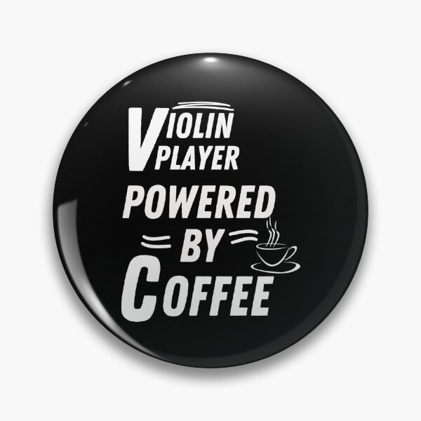Item preview, Violin player powered by coffee designed and sold by annoying-shirts.