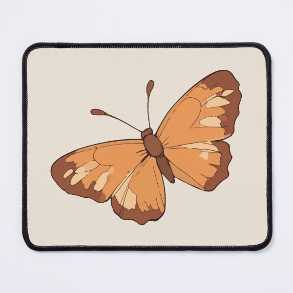 Item preview, Exquisite Brown and Orange Hand-Painted Butterfly designed and sold by Atlantico54.