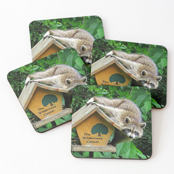 Item preview, Raccoon Bandit Thief at Birdfeeder designed and sold by Linda Walsh.