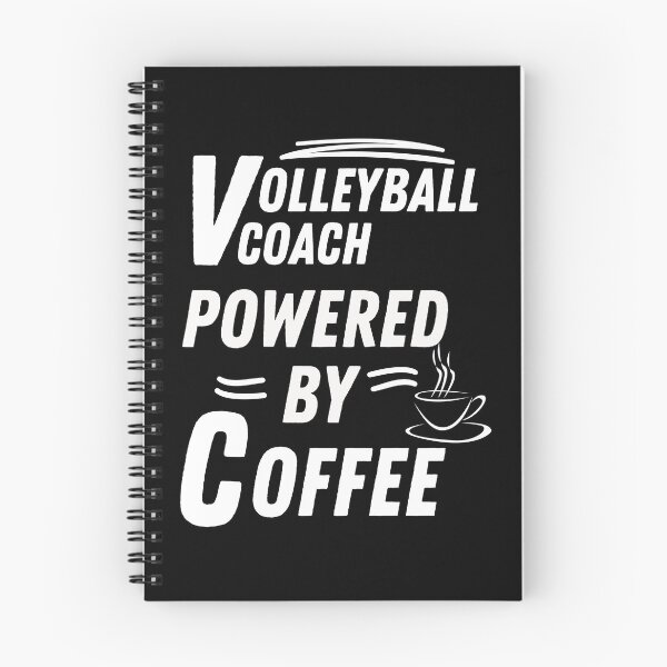 Artikelvorschau, Volleyballtrainer mit Kaffee als Antrieb entworfen und verkauft von annoying-shirts.