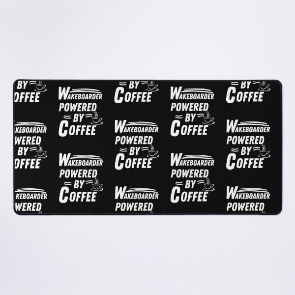 Item preview, Wakeboarder powered by coffee designed and sold by annoying-shirts.