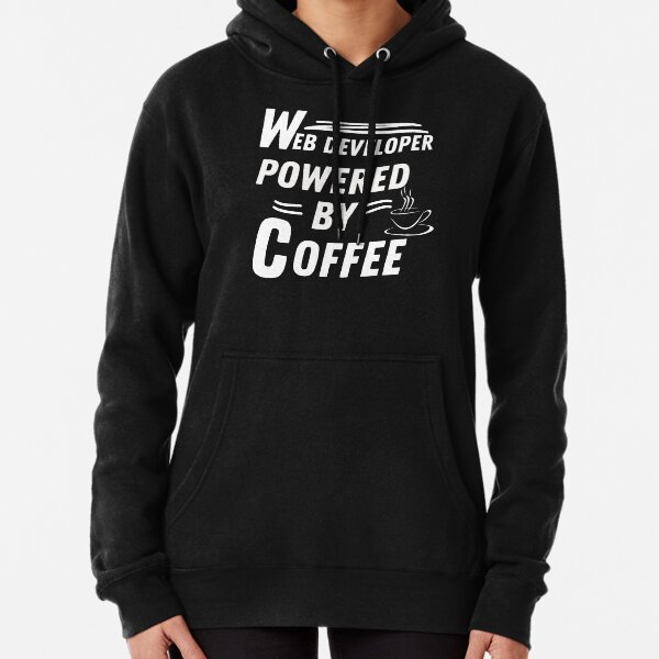 Item preview, Web developer powered by coffee designed and sold by annoying-shirts.