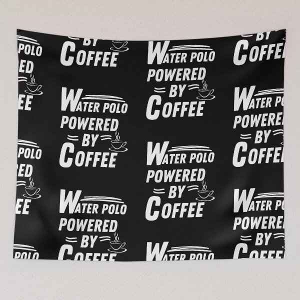 Item preview, Water polo powered by coffee designed and sold by annoying-shirts.