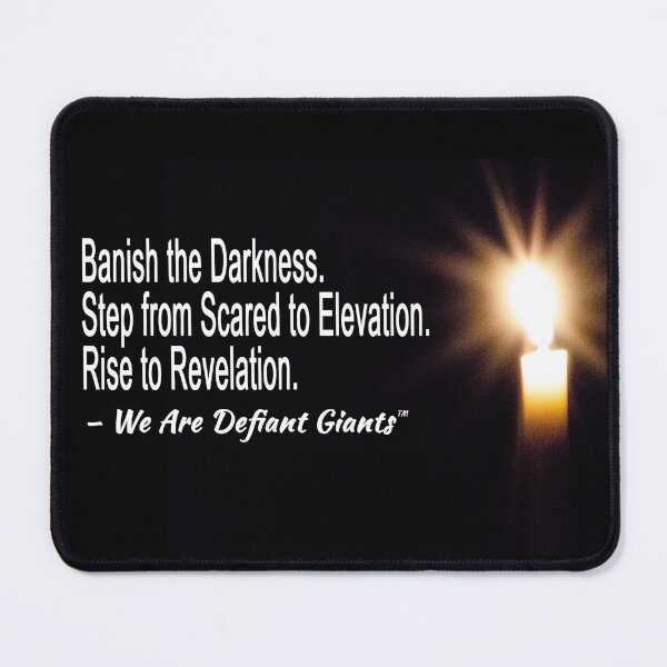 Item preview, Banish the Darkness Step from Scared to Elevation, Rise to Revelation designed and sold by Tom Marcoux.