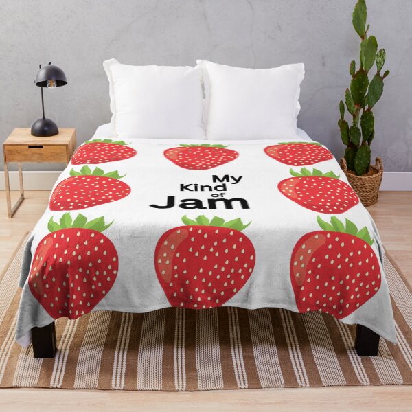 Item preview, My Kind of Jam - Strawberry designed and sold by thankluckystars.
