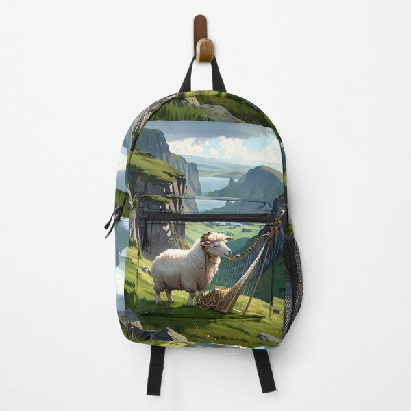 Item preview, Sheep and harp Ireland designed and sold by Artbellachi.