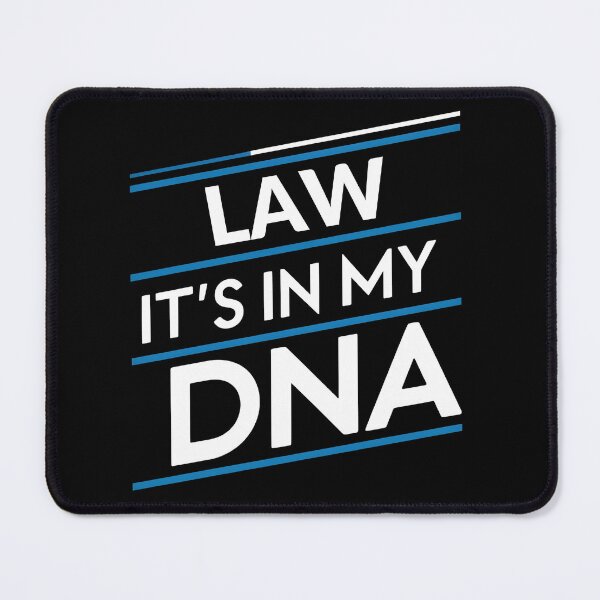 Item preview, Law its in my dna   designed and sold by greenbluearts.