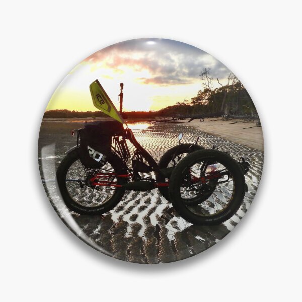 Item preview, Recumbent Trike beach sunrise designed and sold by Mark Grimsley.