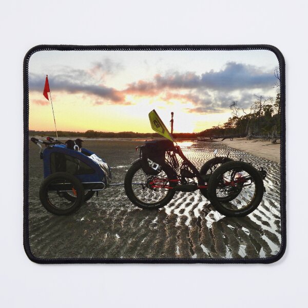 Item preview, Recumbent Trike beach sunrise designed and sold by Mark Grimsley.