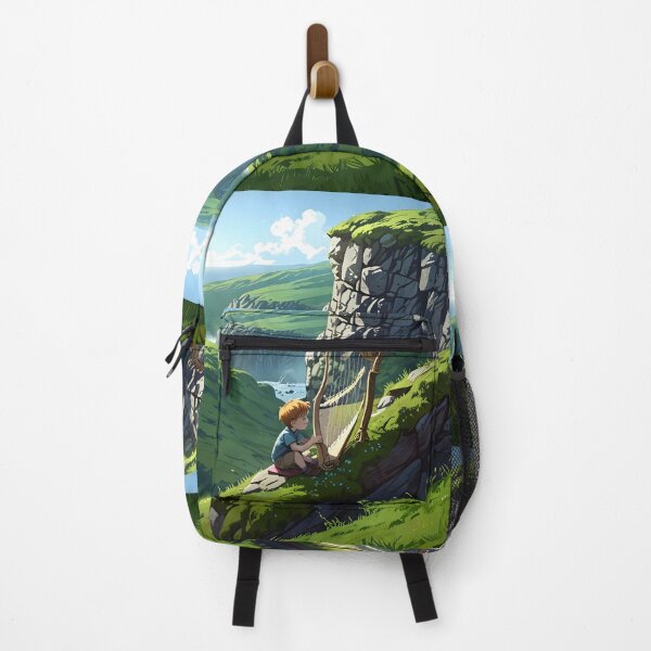 Item preview, Child and harp Ireland designed and sold by Artbellachi.