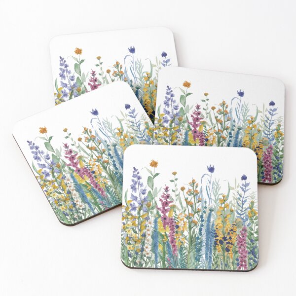 Item preview, Colorful Wildflowers, Botanicals, Floral designed and sold by MyLittleOwl.