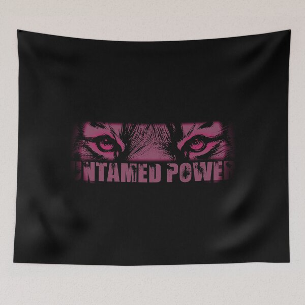 Item preview, UNTAMED POWER, PINK, The Beast's Gaze, Wild Look, Untamed Look designed and sold by CrisMor-Art.
