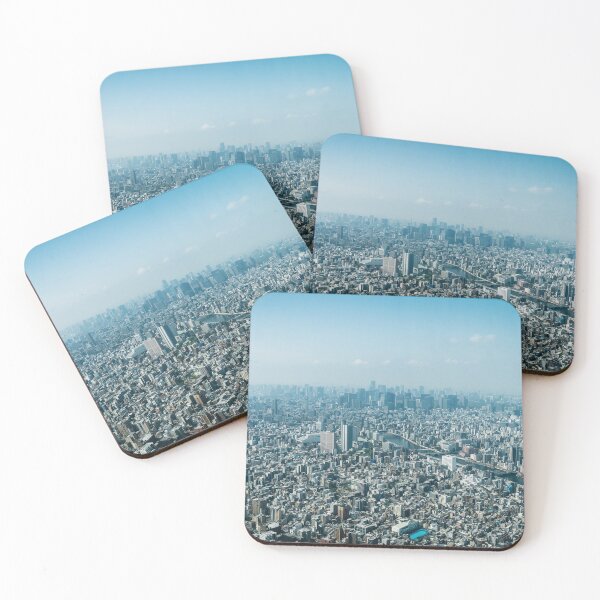 Item preview, Tokyo Aerial City Skyline  designed and sold by JonesyDave.