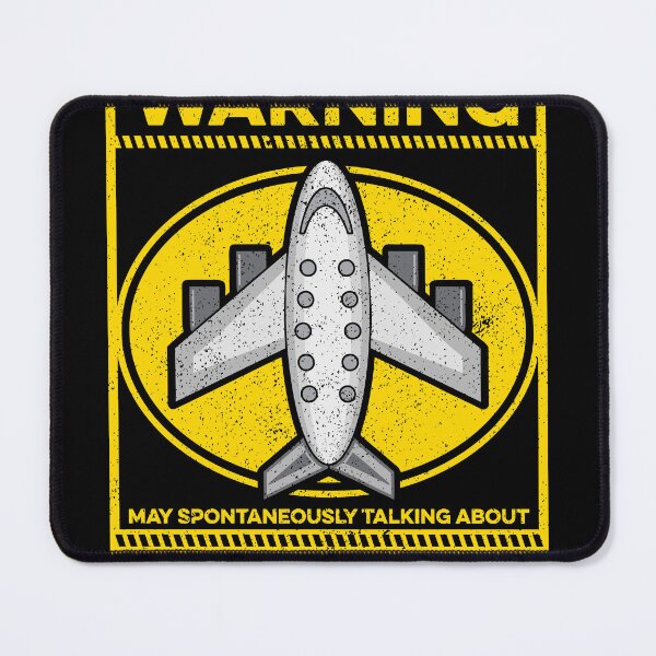 Item preview, Warning May Spontaneously Start Talking About Airplanes - Aviation Lovers designed and sold by zeviwanty.